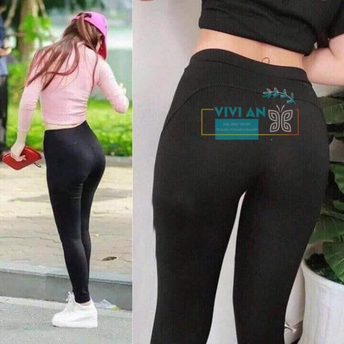 Quần Legging Nữ ASOS ❤️SIÊU SALE❤️ Legging Cotton Co Giãn 4 Chiều, Ống Dài Siêu Đẹp, lên dáng đẹp mỹ mãn, Có Túi Zip | BigBuy360 - bigbuy360.vn