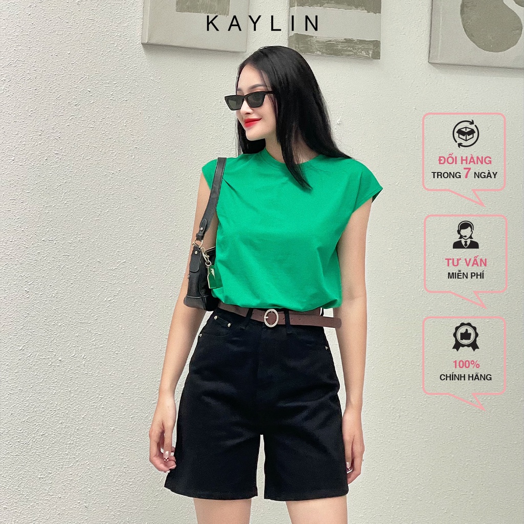 Quần Short nữ Jean ngố form rộng cực chất KAYLIN - N1179