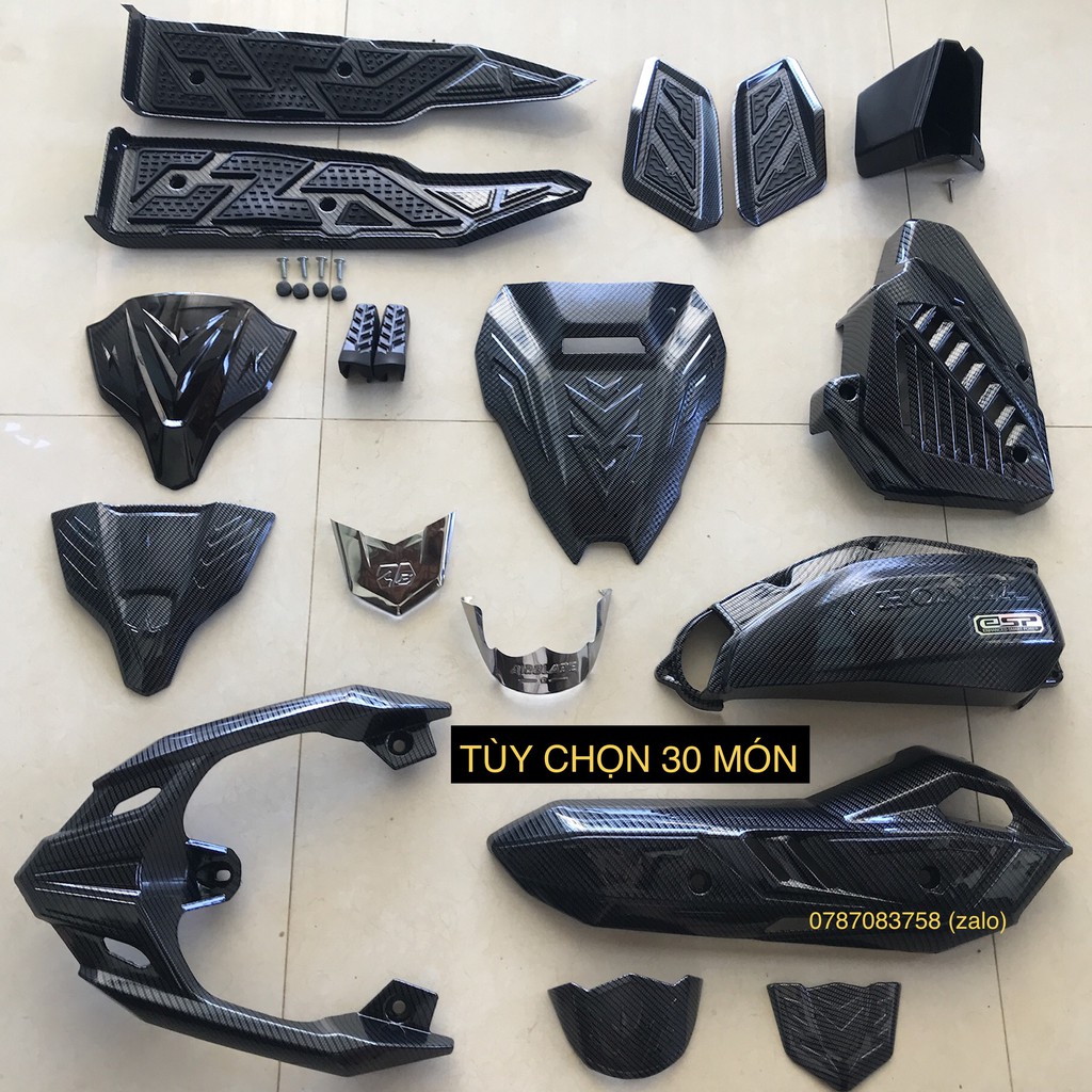 AIR BLADE 2020 - 2021 ốp carbon