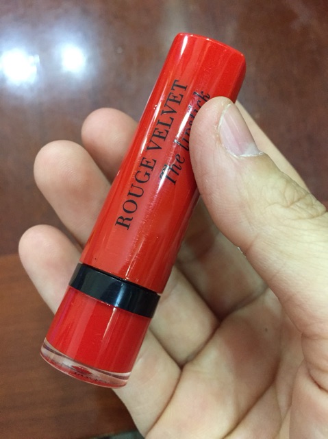 Son bourjois rough velvet lipstick dạng thỏi