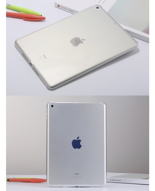 Ốp lưng Ipad mini 5, Ipad pro 11/ 12,9 inch new 2018/2020- Silicon Trong suốt, chống sốc, chống vỡ.