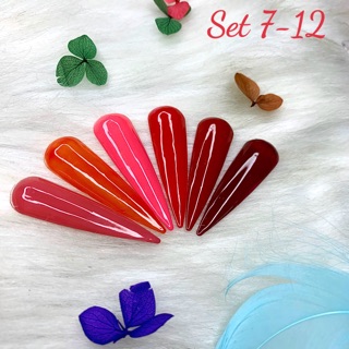 Set sơn gel mldea 6 chai