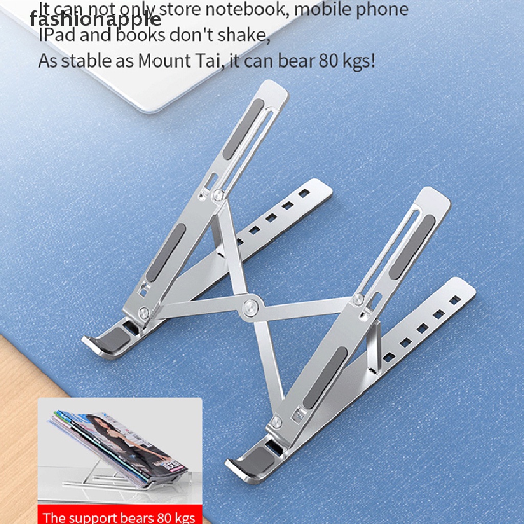 Giá Đỡ Laptop Bằng Hợp Kim Nhôm Có Thể Gấp Gọn Tiện Dụng