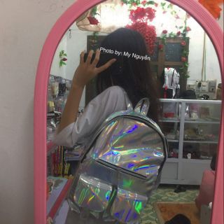 Balo Quảng Châu. Balo hologram. Balo nam nữ (ảnh thật)