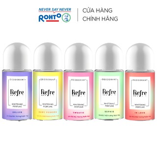 Lăn Khử Mùi Dưỡng Trắng Hương Nước Hoa Refre Whitening Perfume In Love - Hương Tình Yêu 40ml