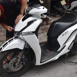 Tem chỉ AMG dán xe SH phản quang