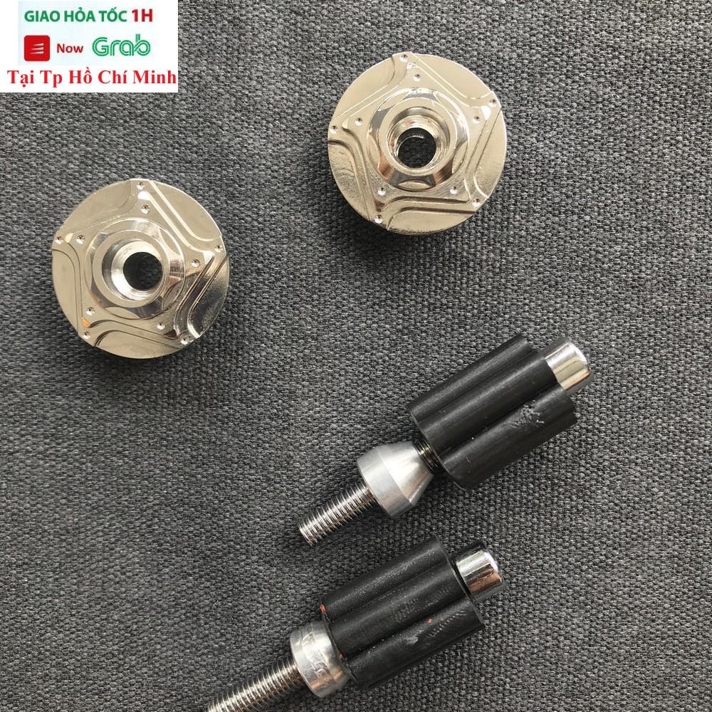 Gù Tay Lái CNC Xe Máy Sao Xoáy (Đủ Màu)