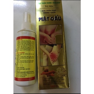 Dầu xoa bóp trị liệu thảo dược Mật gấu giảm đau khớp