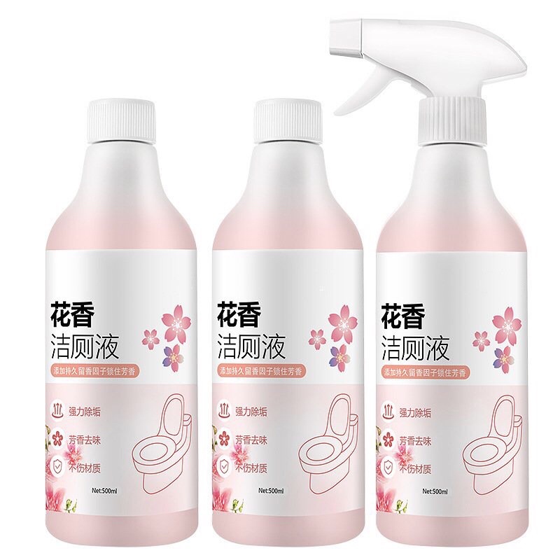 Chai xịt tẩy vệ sinh toilet dạng bọt hương hoa anh đào
