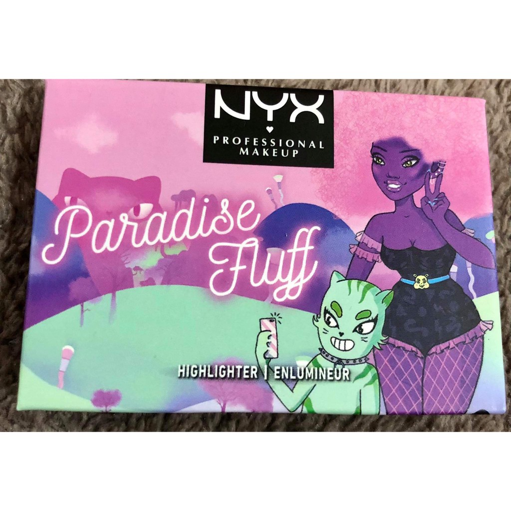 Phấn bắt sáng nyx professional makep paradise fluff highlighter tách sét Mỹ