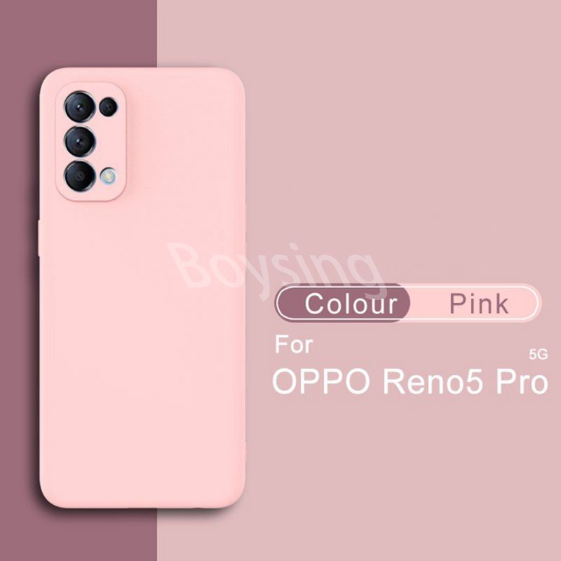 Ốp Điện Thoại Silicon Dẻo Vuông Cho OPPO Reno 3 4 Reno 5 Pro Find X3 Neo Lite