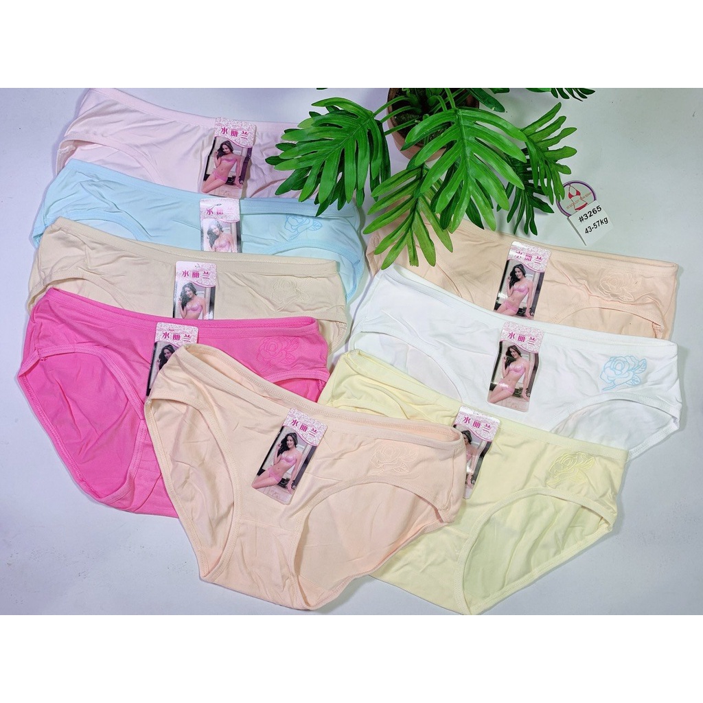 Quần lót nữ BamBoo 3264 Thoáng Mát , Thấm Hút Mồ Hôi Tốt size&lt;57kg