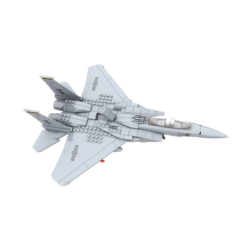 （CÓ SẴN）Đồ chơi lắp ráp wange 4004 mô hinh máy bay chiến đấu The F-15 Eagle Fighter