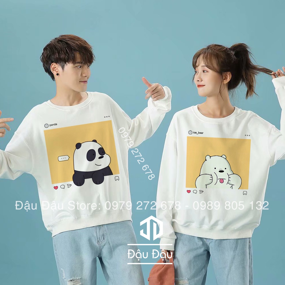 ÁO NỈ THU ĐÔNG DÀNH CHO CẶP ĐÔI BÊN NHAU