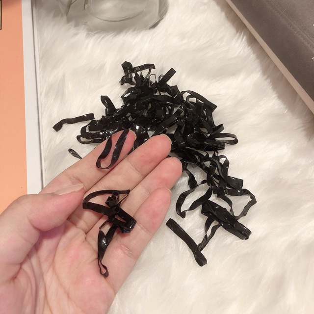 Gói chun buộc tóc đen