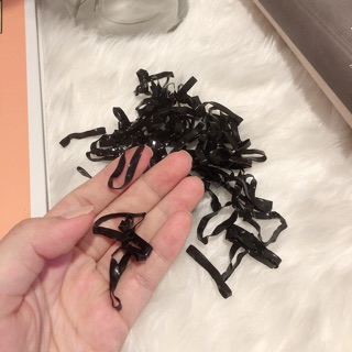 Gói chun buộc tóc đen