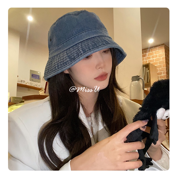 Nón Tai Bèo Chất Liệu Denim Dễ Phối Đồ Thời Trang Mùa Hè Cho Nữ