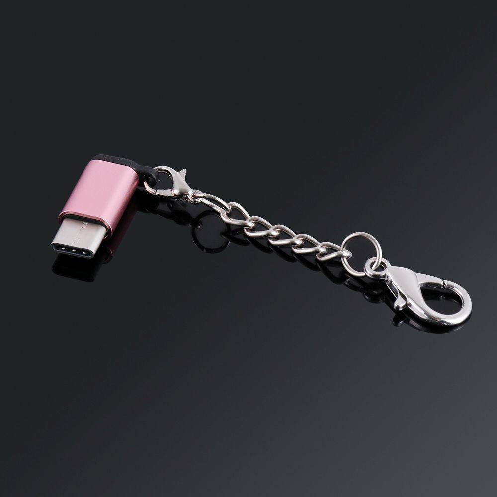 Đầu Chuyển Đổi USB Type C OTG Có Móc Khóa Tiện Dụng