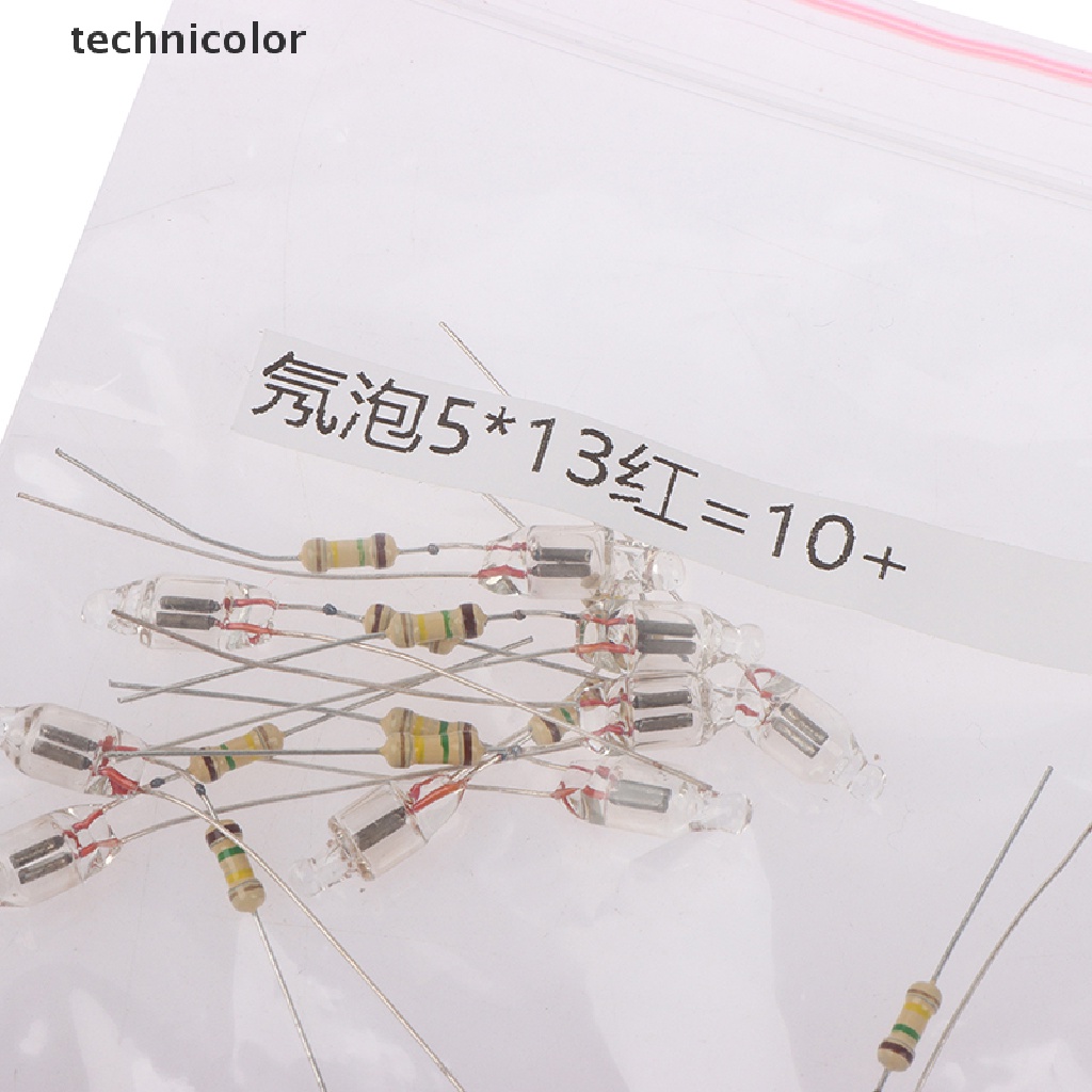 Set 10 Bóng Đèn Neon 4 * 10mm 5 * 13mm Đa Năng Tiện Dụng 220V