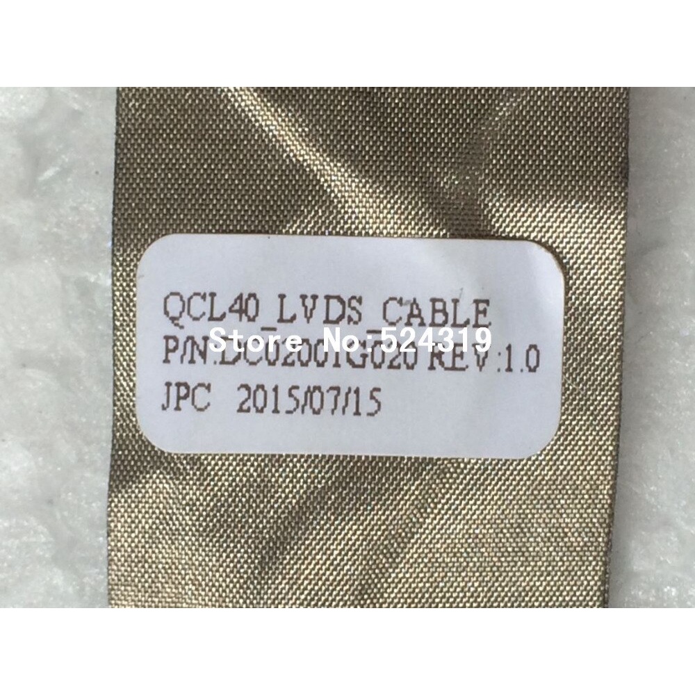 Cáp màn hình LCD chất lượng cao cho Asus A45 A45V A45D A85V A85D K45 K45A Dc02001G020