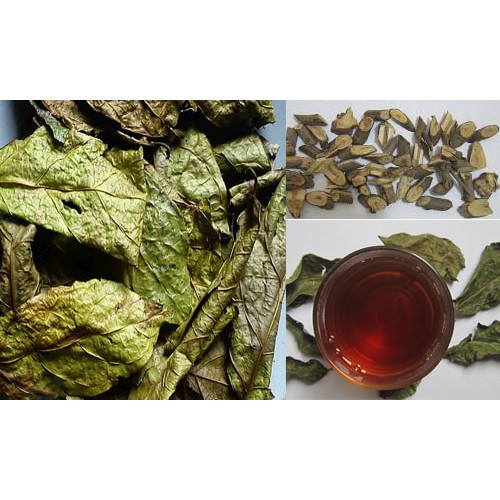 Lá xạ đen khô - chính gốc từ Hòa Bình