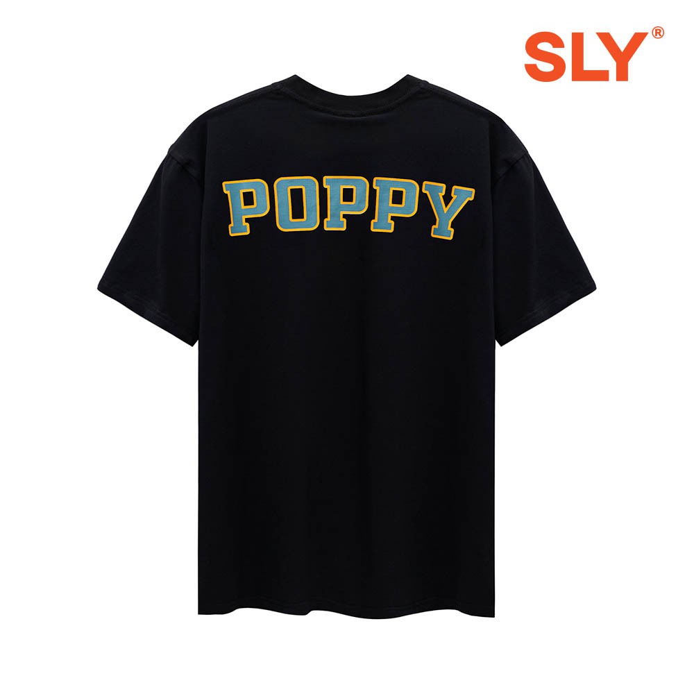 [Mã INCU50 giảm 50K đơn 250K] Áo Thun SLY Poppy màu Đen | BigBuy360 - bigbuy360.vn