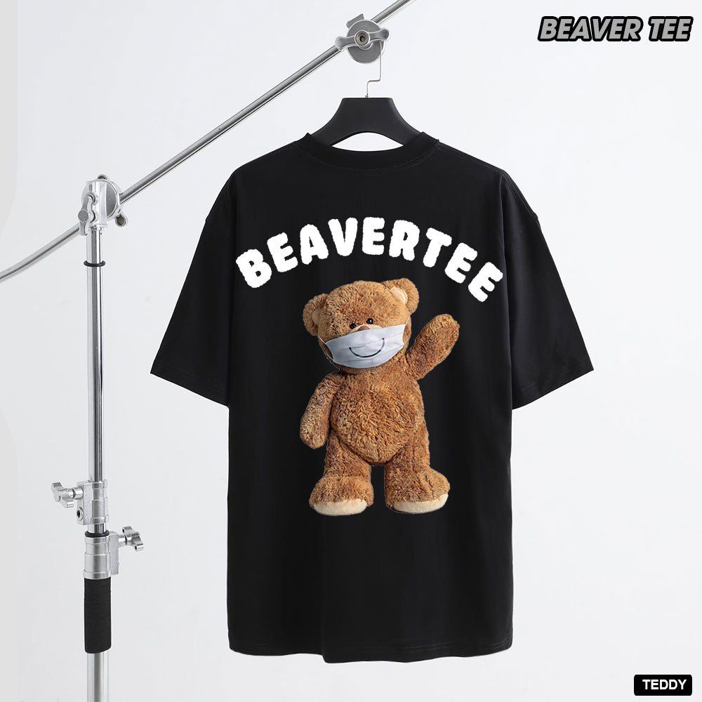 Áo thun Beaver Tee TEDDY Local Brand tay lỡ form rộng nam nữ Unisex Freeship Extra