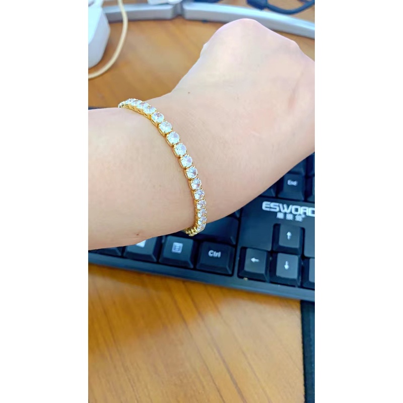 Vòng tay mạ bạc 925 mã H345