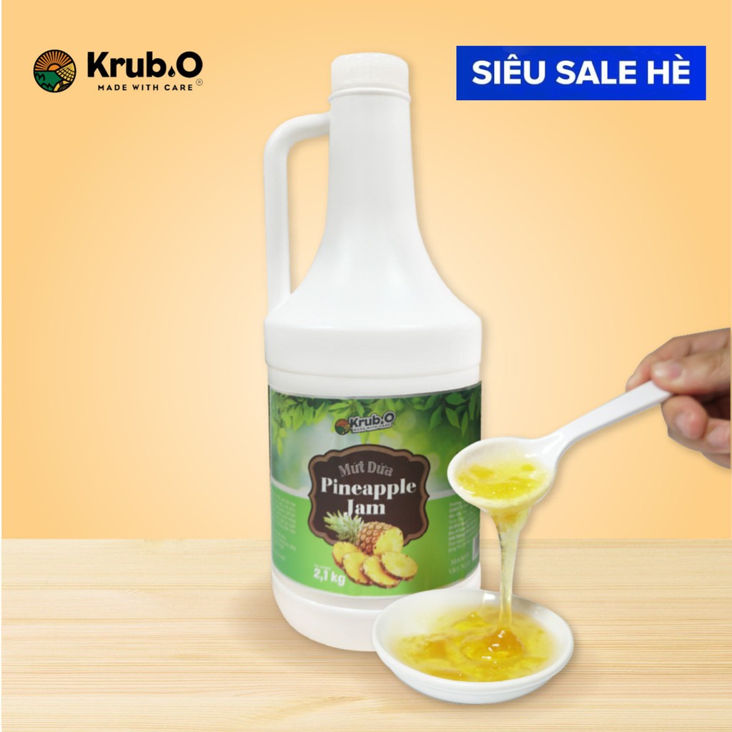 Mứt Dứa Krub.O 2.100g