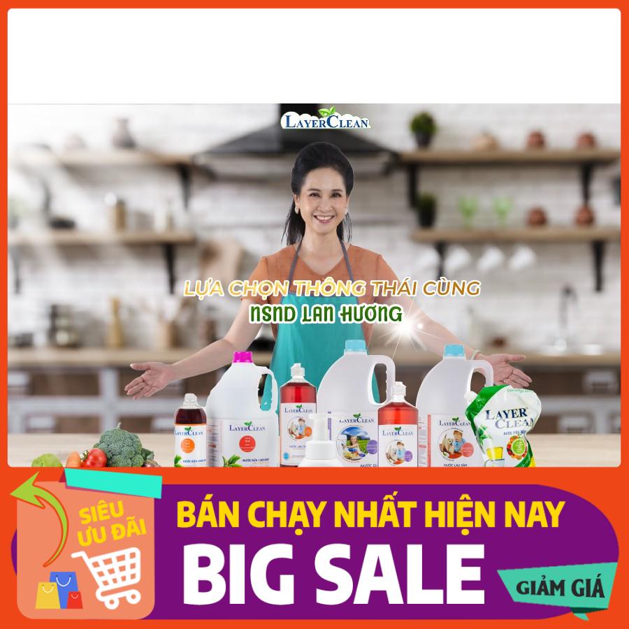 Nước giặt hữu cơ LayerClean hương nước hoa 4l