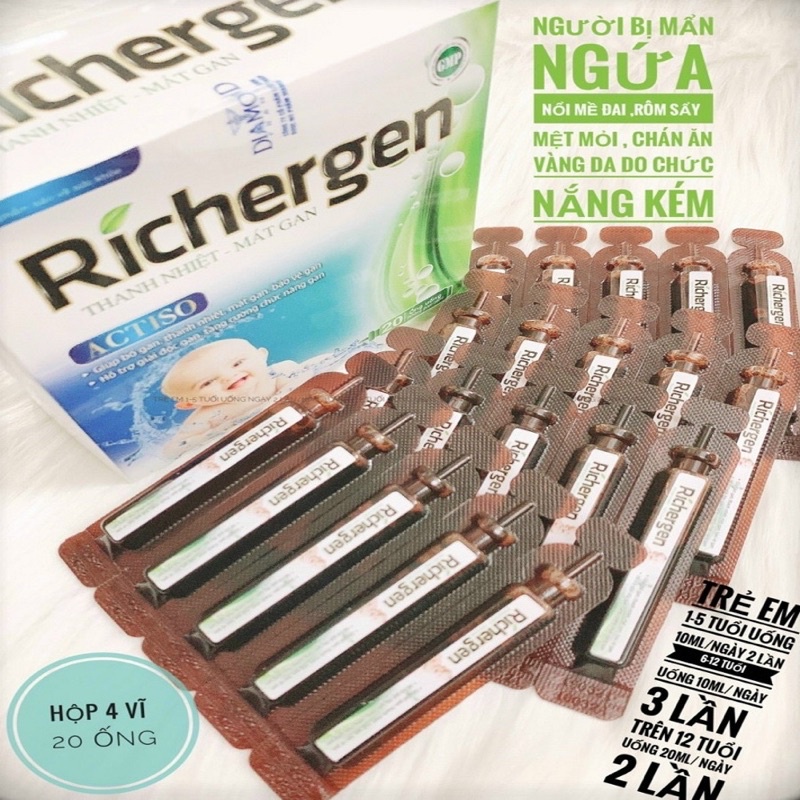 Siro Richergen thanh nhiệt mát gan
