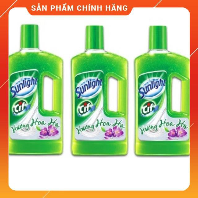 Nước lau sàn Sunlight 1kg (MẪU MỚI)