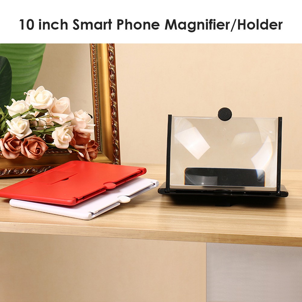 3D Folding Screen Amplifier Mobile Phone Video HD Video Magnifying Glass Stand For Movie Smart Phone Bracket Holder