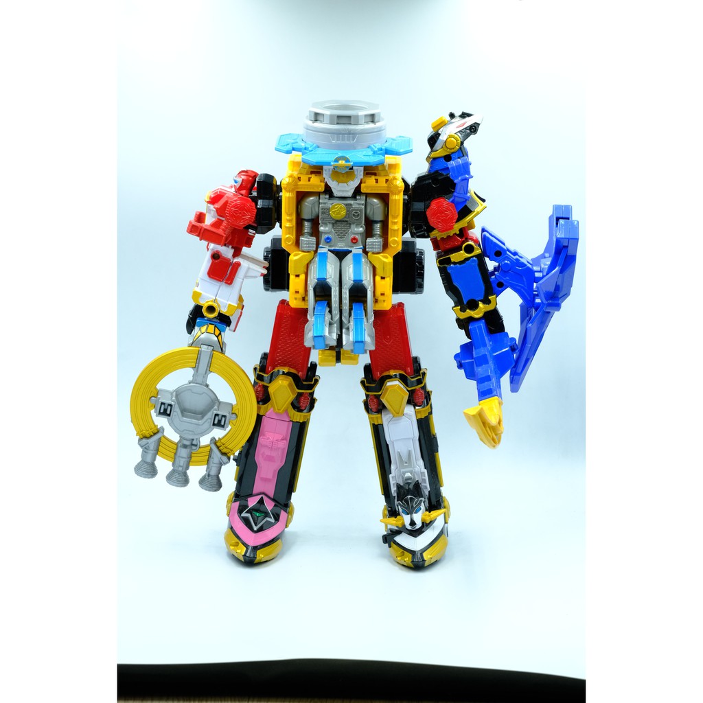 Mô hình DX Shurikenjin Chính hãng Bandai Shuriken Sentai Ninninger Gattai OtomoNin Paon UFO Surfer Siêu nhân phi tiêu
