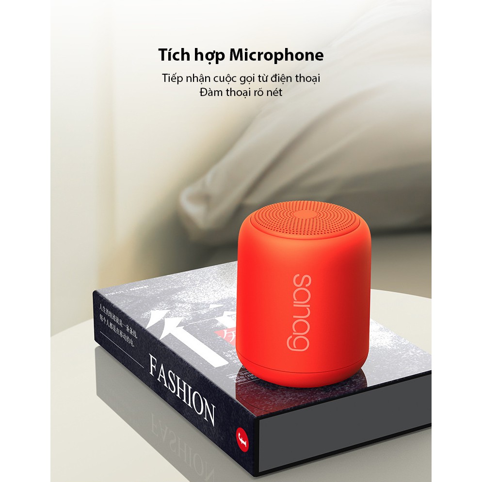 Loa Bluetooth Không Dây+Có Dây Âm Thanh Hifi Hỗ Trợ Thẻ Nhớ Sd Sanag X6s
