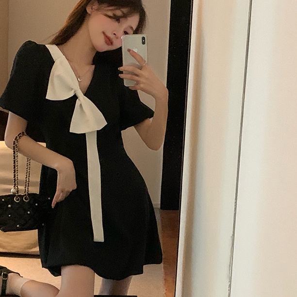 Đầm ôm dáng PERTY phong cách Hàn Quốc thời trang mùa hè cho nữ