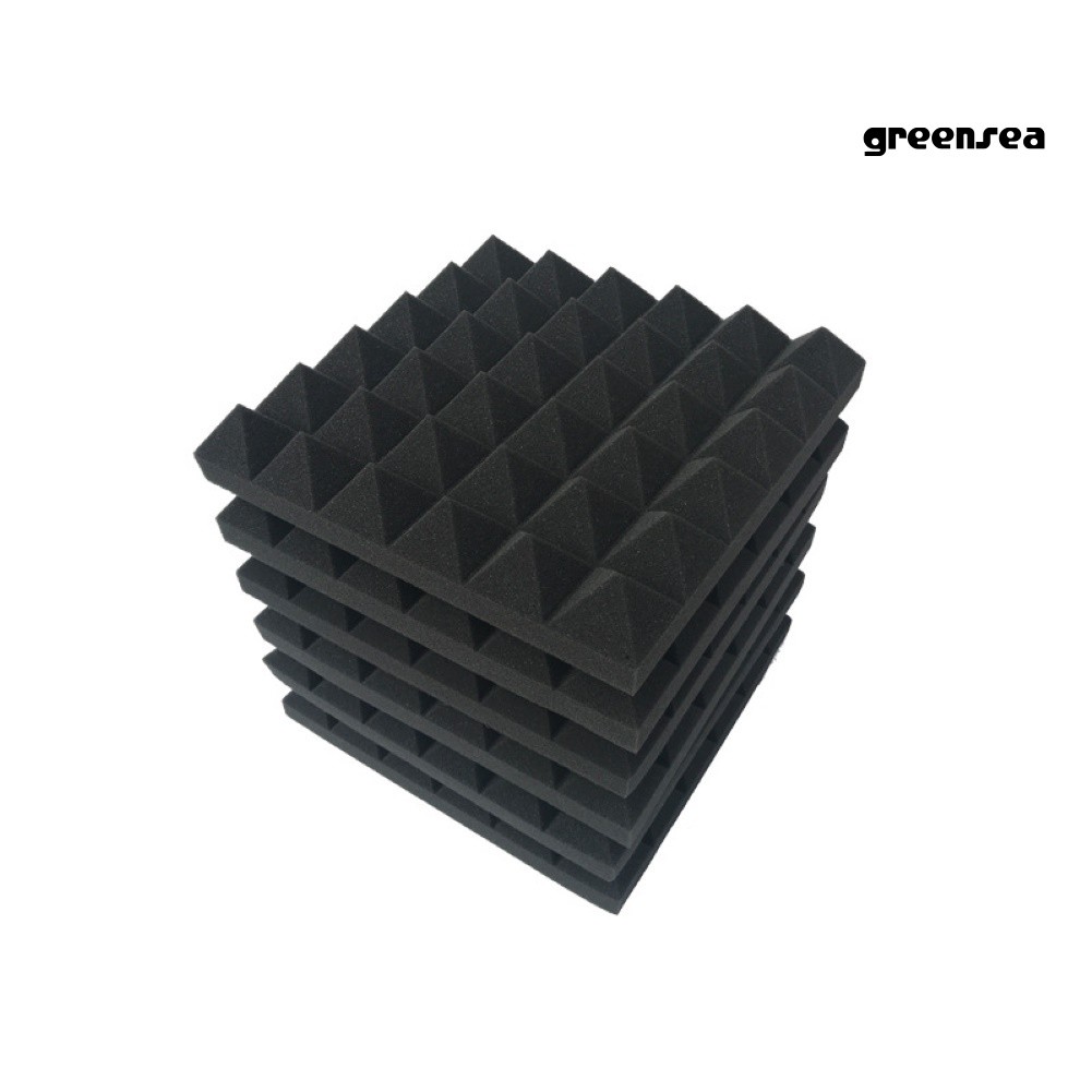 Bộ 6 Miếng Xốp Cách Âm Cho Phòng Thu 25x25 X 5cm