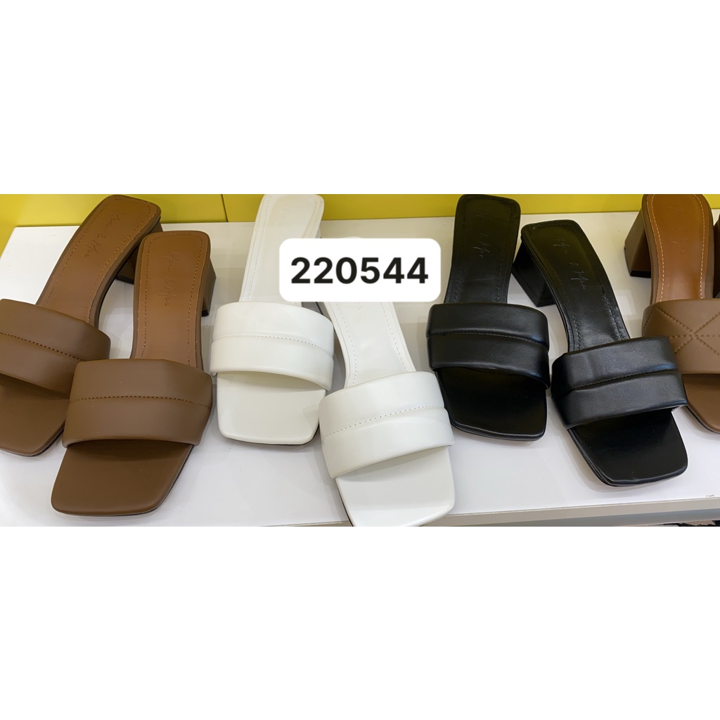 GUỐC NỮ BEESHOES MŨI VUÔNG- GUỐC NỮ GÓT VUÔNG CAO 3 PHÂN SẴN MÀU ĐEN - TRẮNG - NÂU 220544