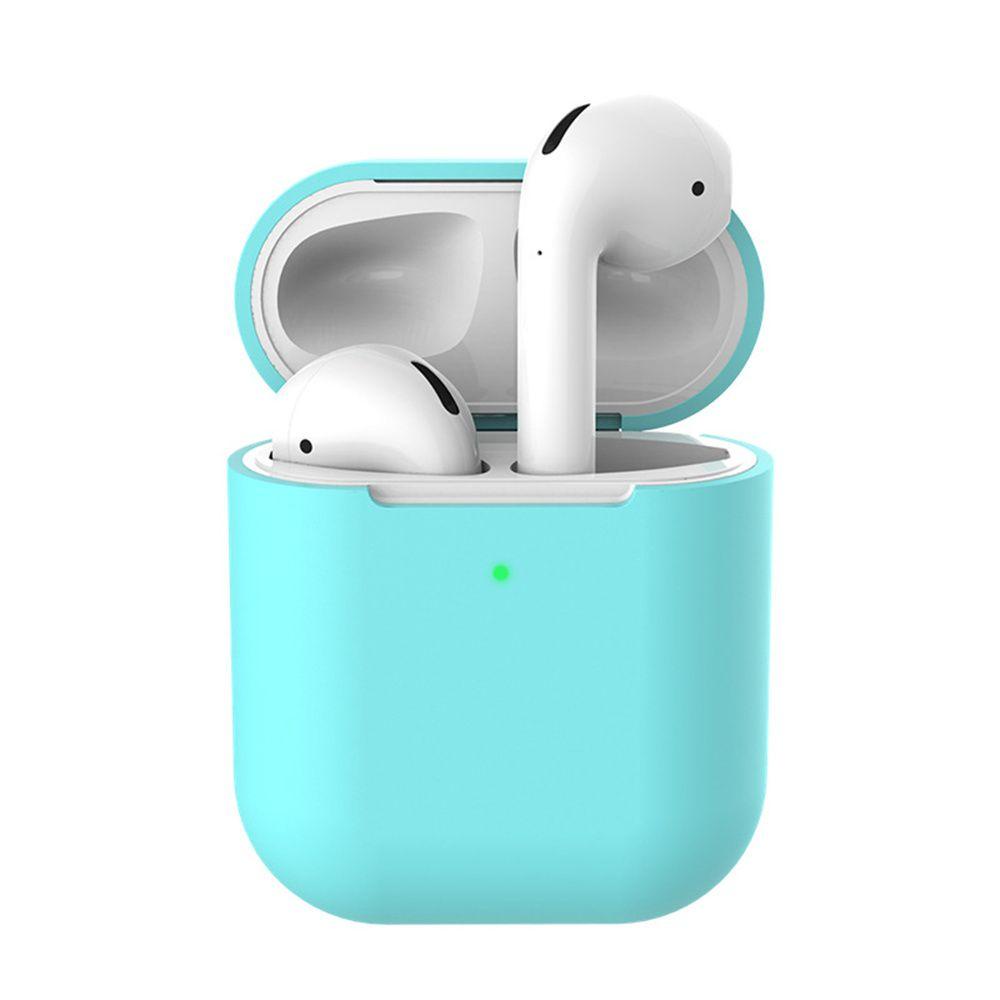 BTLIMER Vỏ Bảo Vệ Hộp Sạc Tai Nghe Airpods 2 Apple Bluetooth Không Dây Chất Liệu Mềm