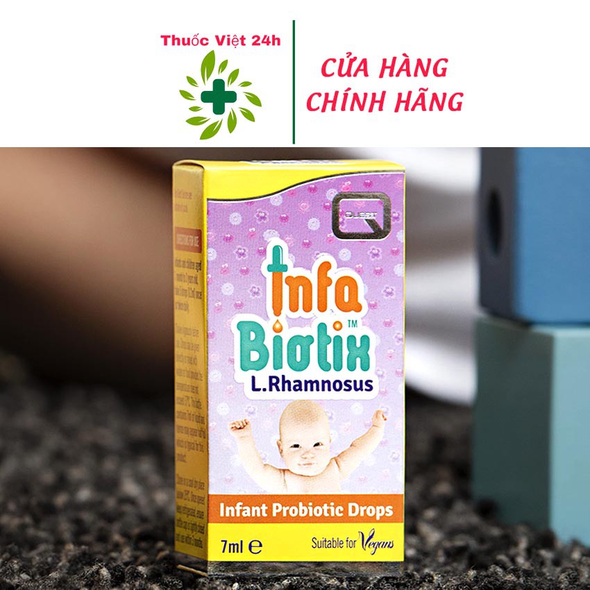 Infa Biotix Drops (7ml) - Bổ sung Probiotic, hỗ trợ tăng cường tiêu hóa & sức đề kháng cho trẻ - thuocviet24h