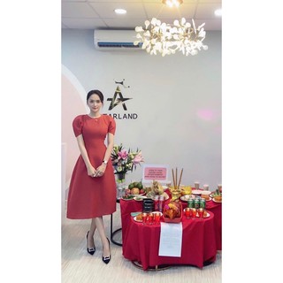 ĐẦM ĐỎ CAM CỔ TRÒN