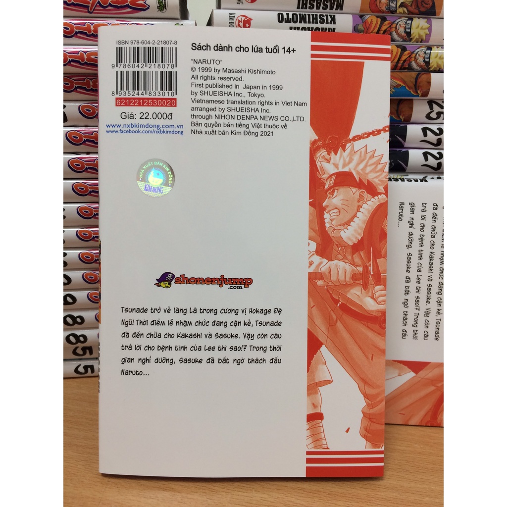Sách - Naruto - Tập 20