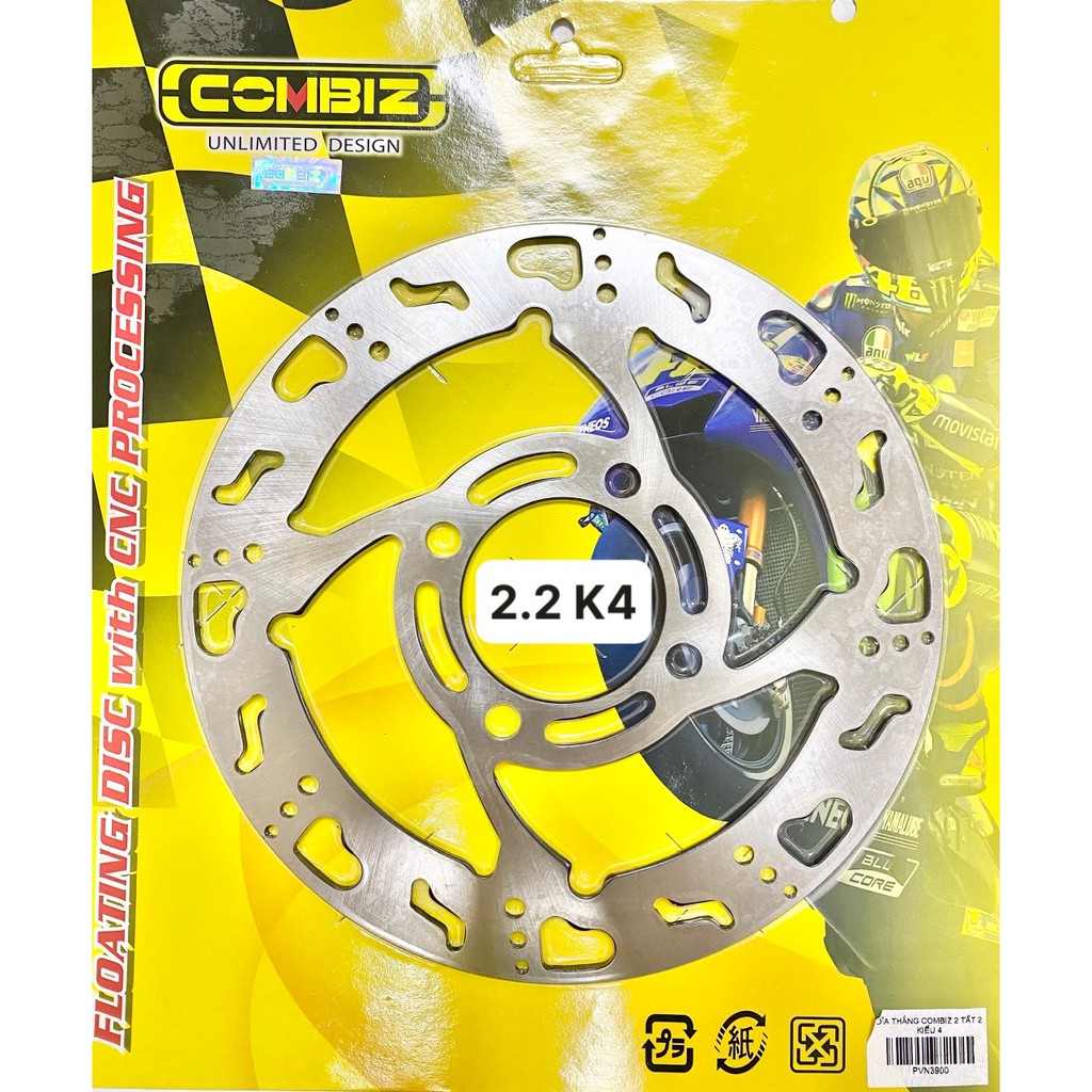 - Dĩa thắng 220MM Combiz WAVE RSX 110 FUTURE BLADE AIRBLADE SIRIUS EXCITER