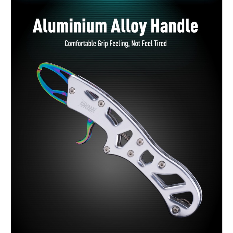 Kìm gắn dây câu cá Kingdom bằng hợp kim nhôm chuyên dụng