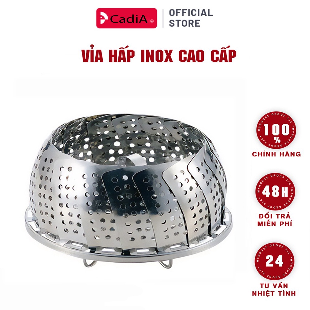 VỈ HẤP INOX CAO CẤP ❤️FREESHIP ❤️GẤP GỌN ĐA NĂNG TIỆN LỢI CHO NHÀ BẾP