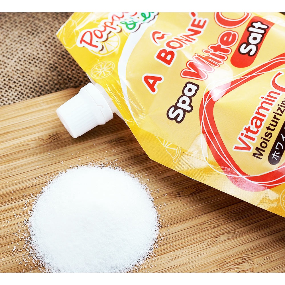 Muối Tắm Sữa Bò Tẩy Tế Bào Chết A Bonne' Spa Vitamin C 350g