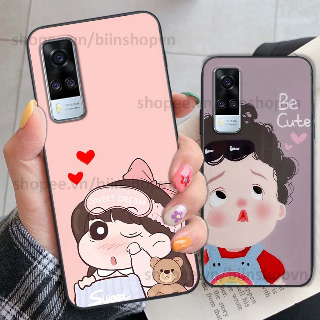 Ốp Vivo Y51 2020 in hình baby siêu dễ thương, ngộ nghĩnh đáng yêu