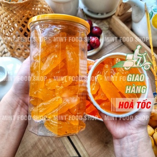 Khoai Sâm Sấy Dẻo ( Mứt Khoai Lang Sâm ) - Lon 500gram