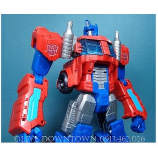 OPTIMUS PRIME lắp ráp thành XE ĐẦU KÉO - TRANSFORMERS