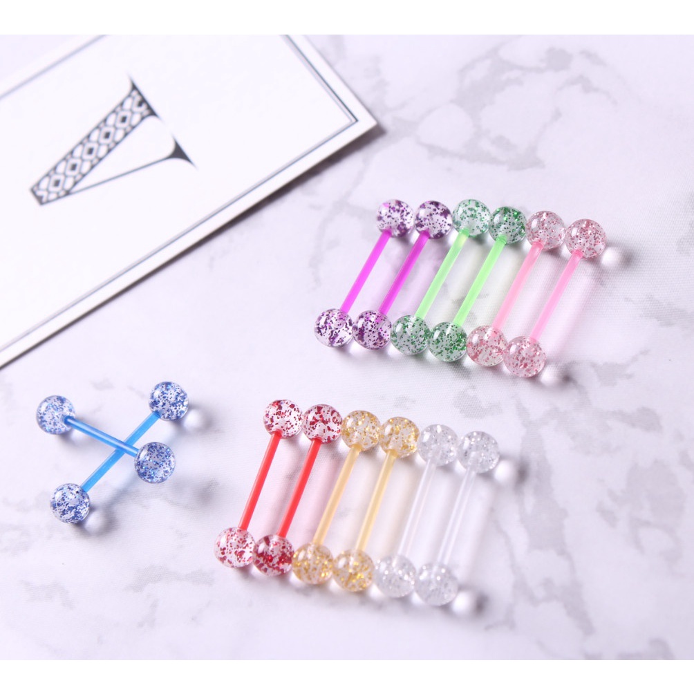 Bộ 8 Khuyên Cơ Thể BằNg ThéP Y Tế